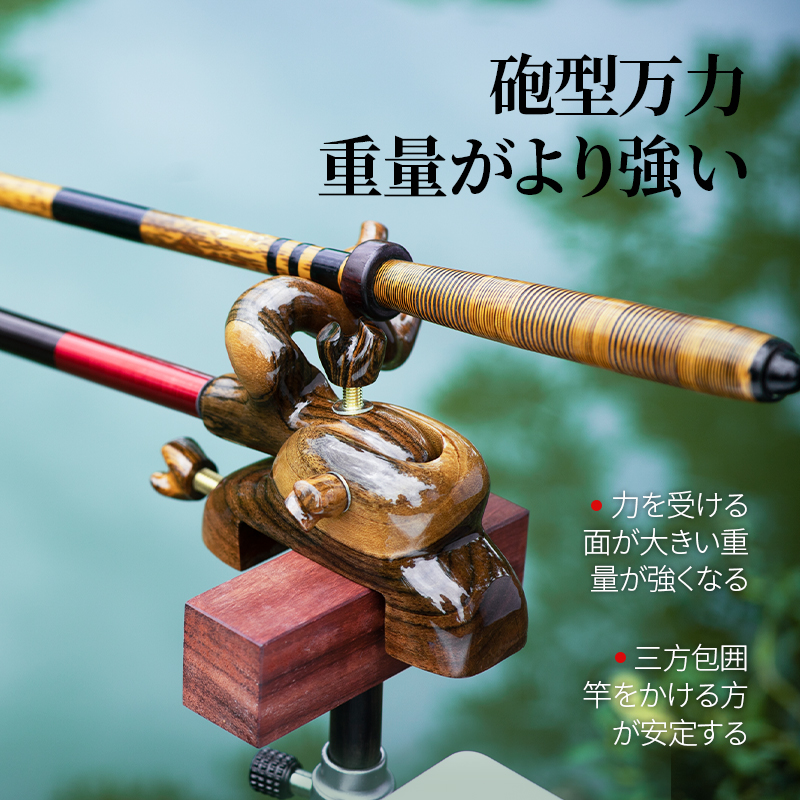 CHILENT Regulowany Drewniany S – Fishing Rod Rack recenzja i cena