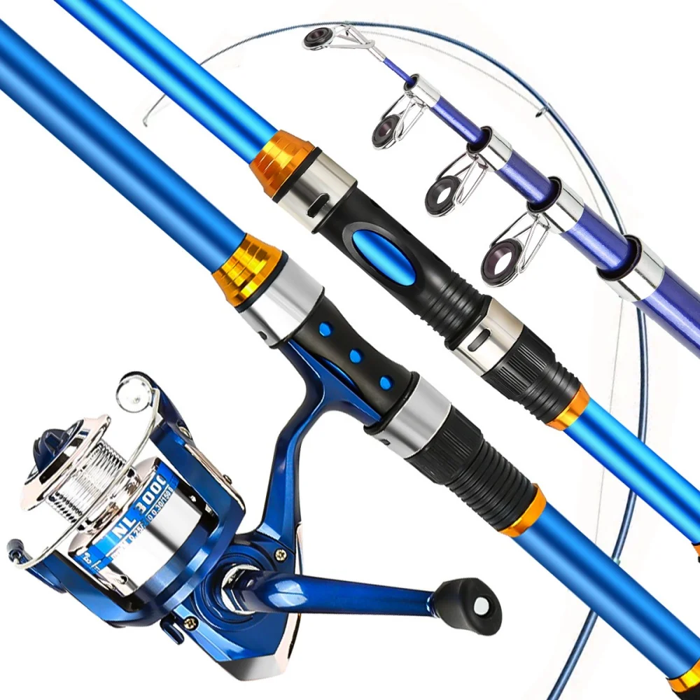 Zestaw wędki teleskopowej z wł – Fishing Rod Carbon Fiber recenzja i cena
