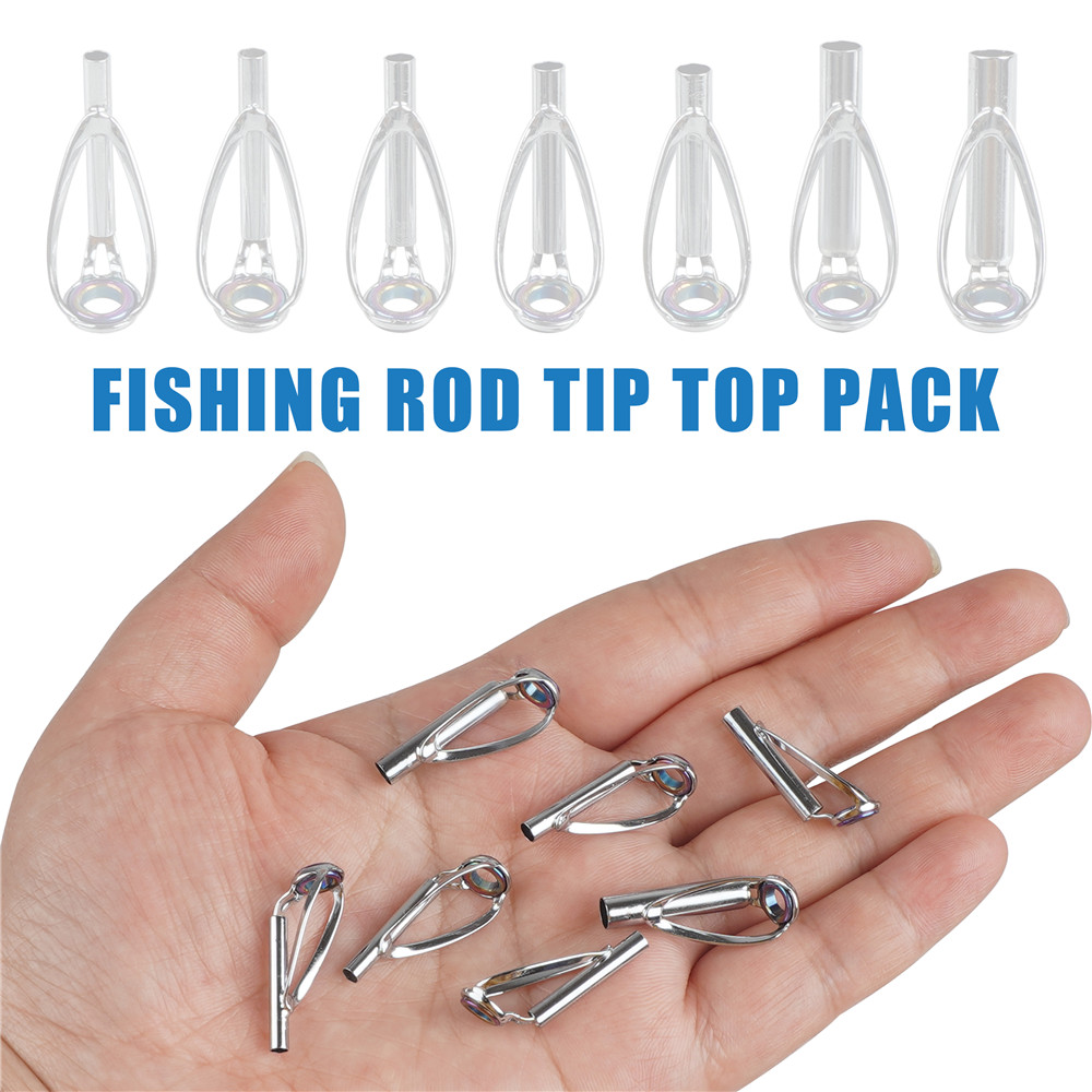 10 szt. Zestaw naprawczy do pr – Fishing Rod Guide Replacement recenzja i cena